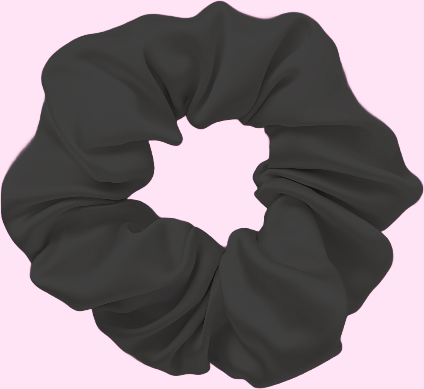 Black Swim Scrunchie