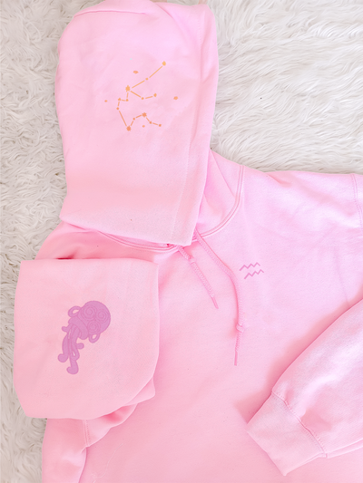 AQUARIUS Pastel Hoodie