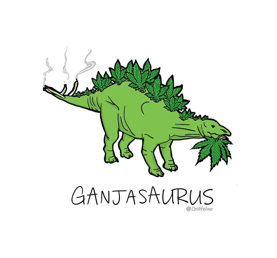 Ganjasaurus Print - Lalele