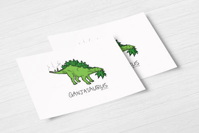 Ganjasaurus Print - Lalele